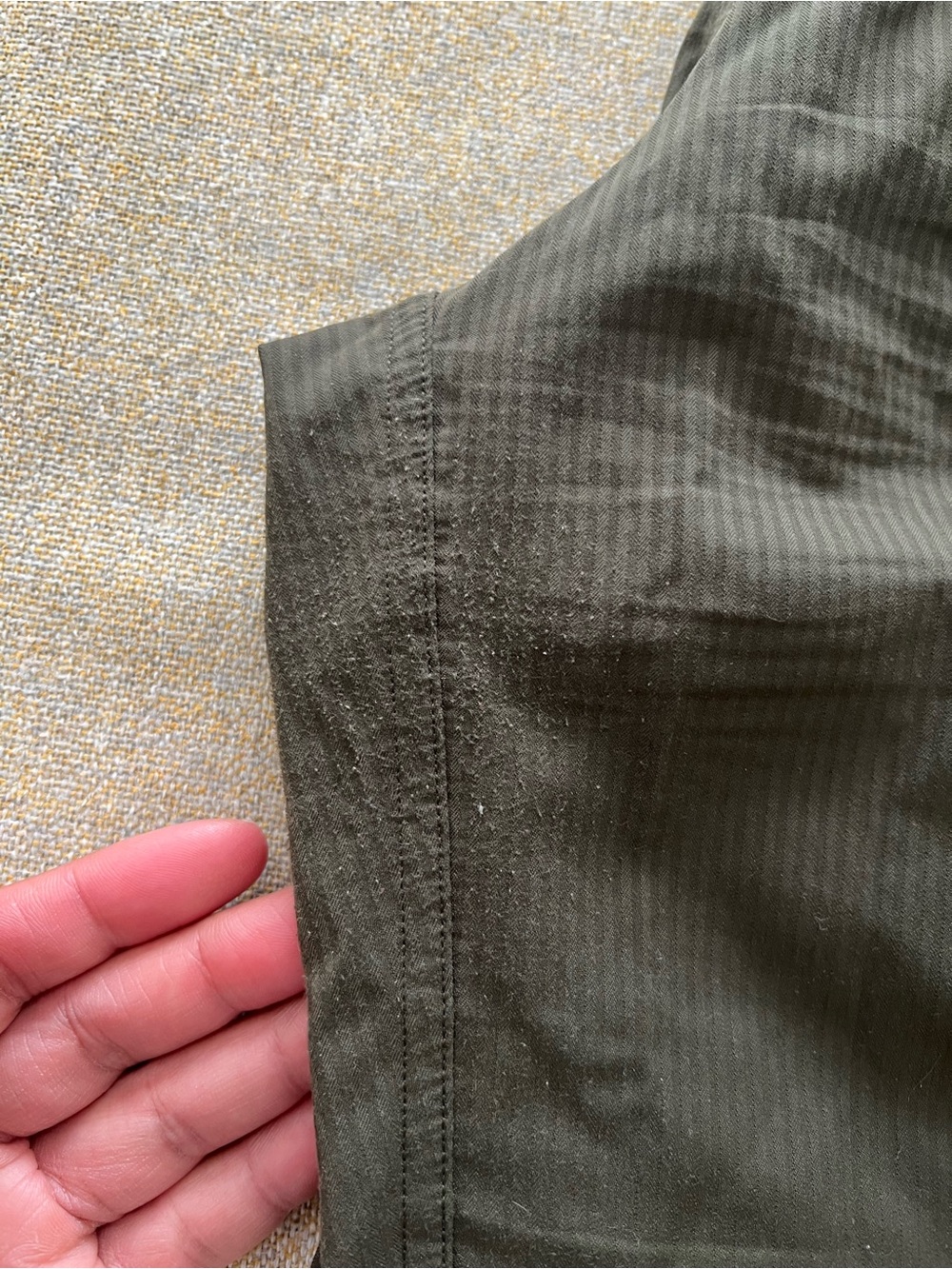 ❤️ Lululemon Olive Green Ribbed Waist Jogger Pants - Picture 10 of 10